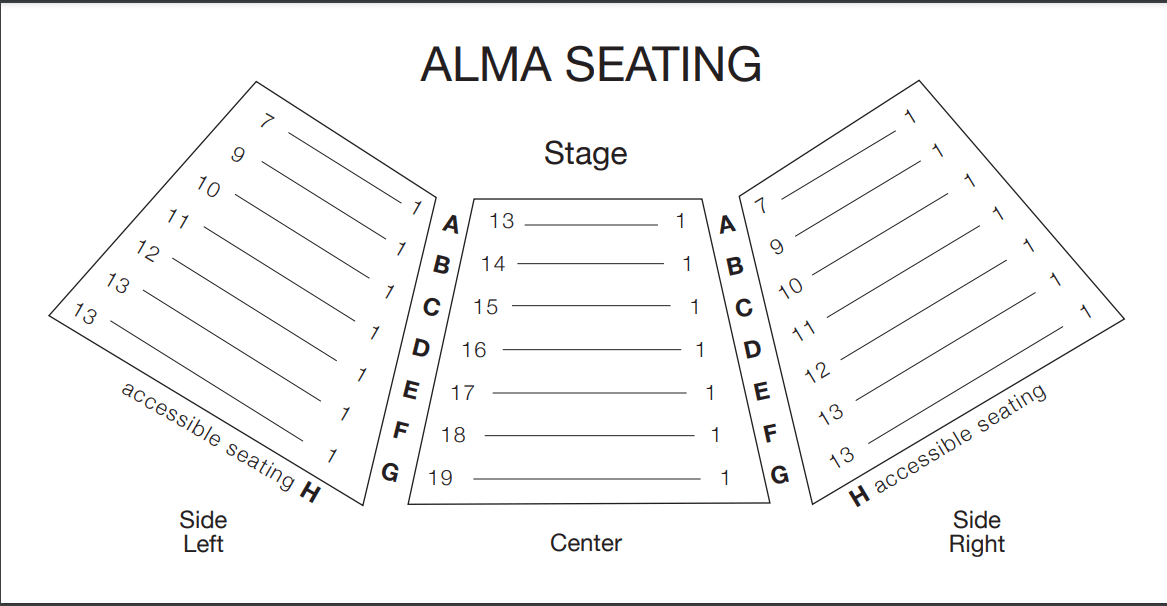 Seating Chart Cleveland Heights Cain Park